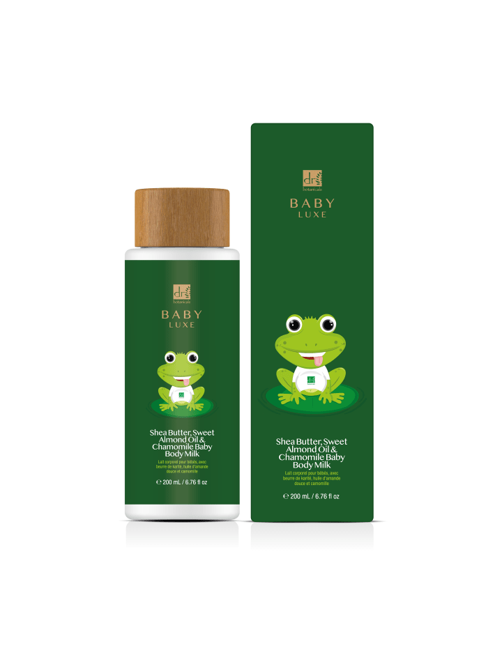 Dr Botanicals 3tlg Set. Set Baby Lux Shampoo und Badegel, Körperöl und Milch günstig kaufen onesize