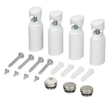 ECD Germany Badheizkörper Elektrisch mit Heizstab 1200W, 600x1500mm Weiß