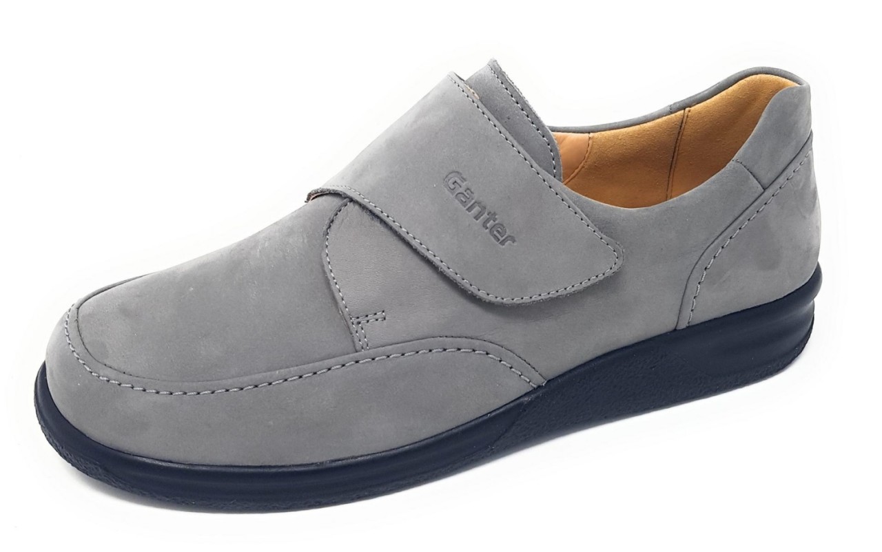 GANTER Komfort Slipper grau