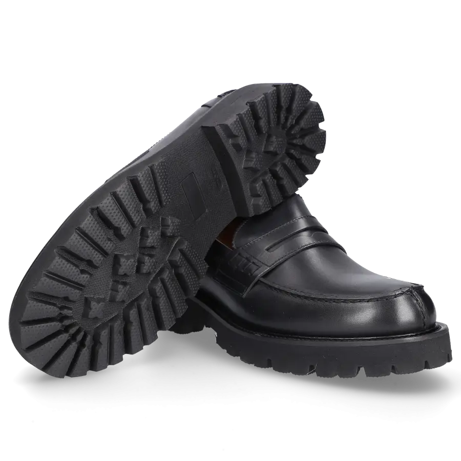 EN AVANT - Loafer 469-03 Kalbsleder - schwarz