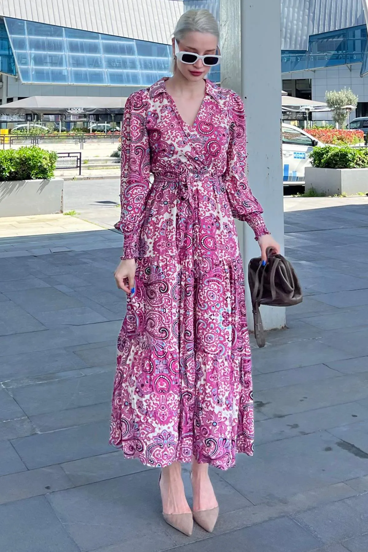 Madmext  Kleid - Rosa - A-Linie