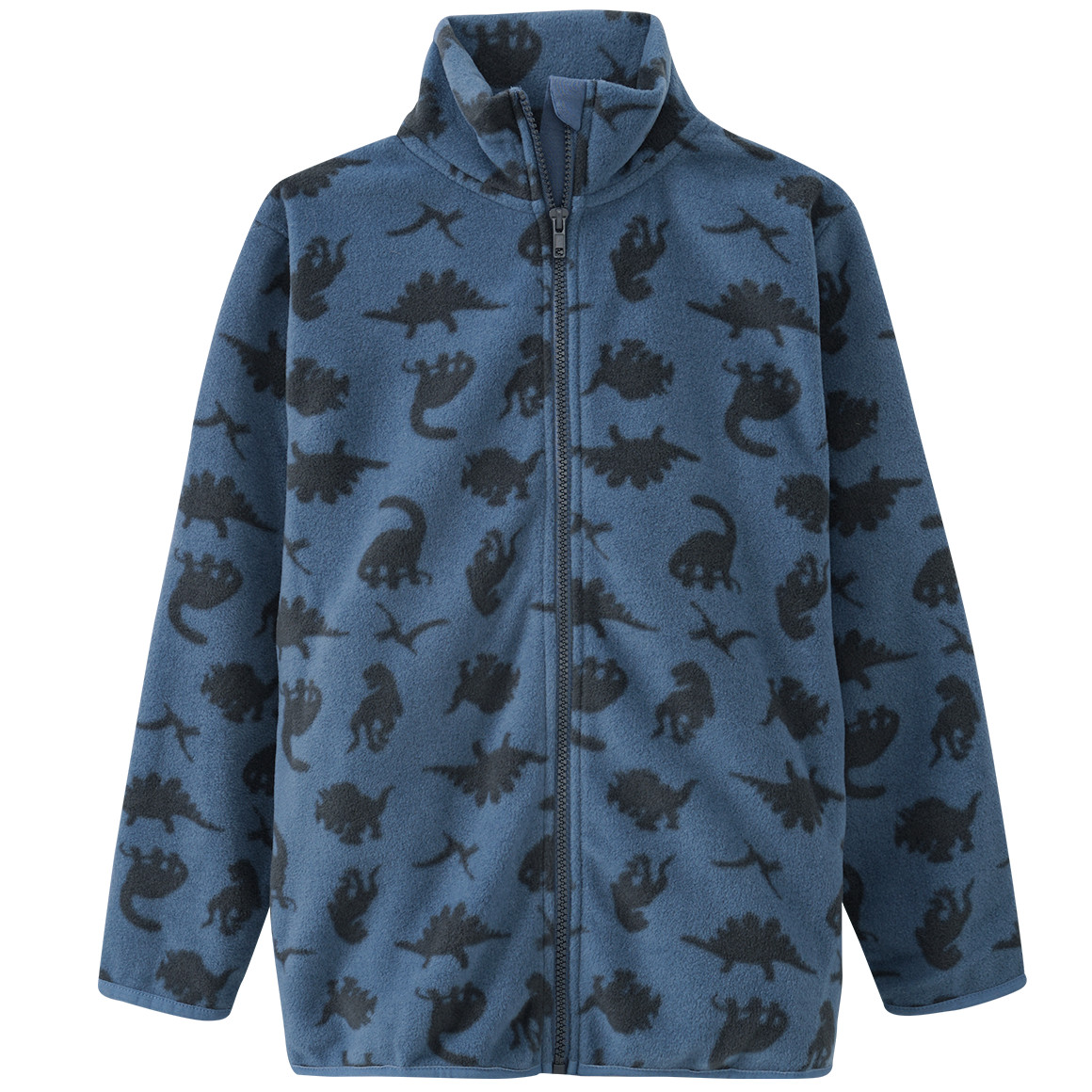 Jungen Fleecejacke mit Dino-Motiv