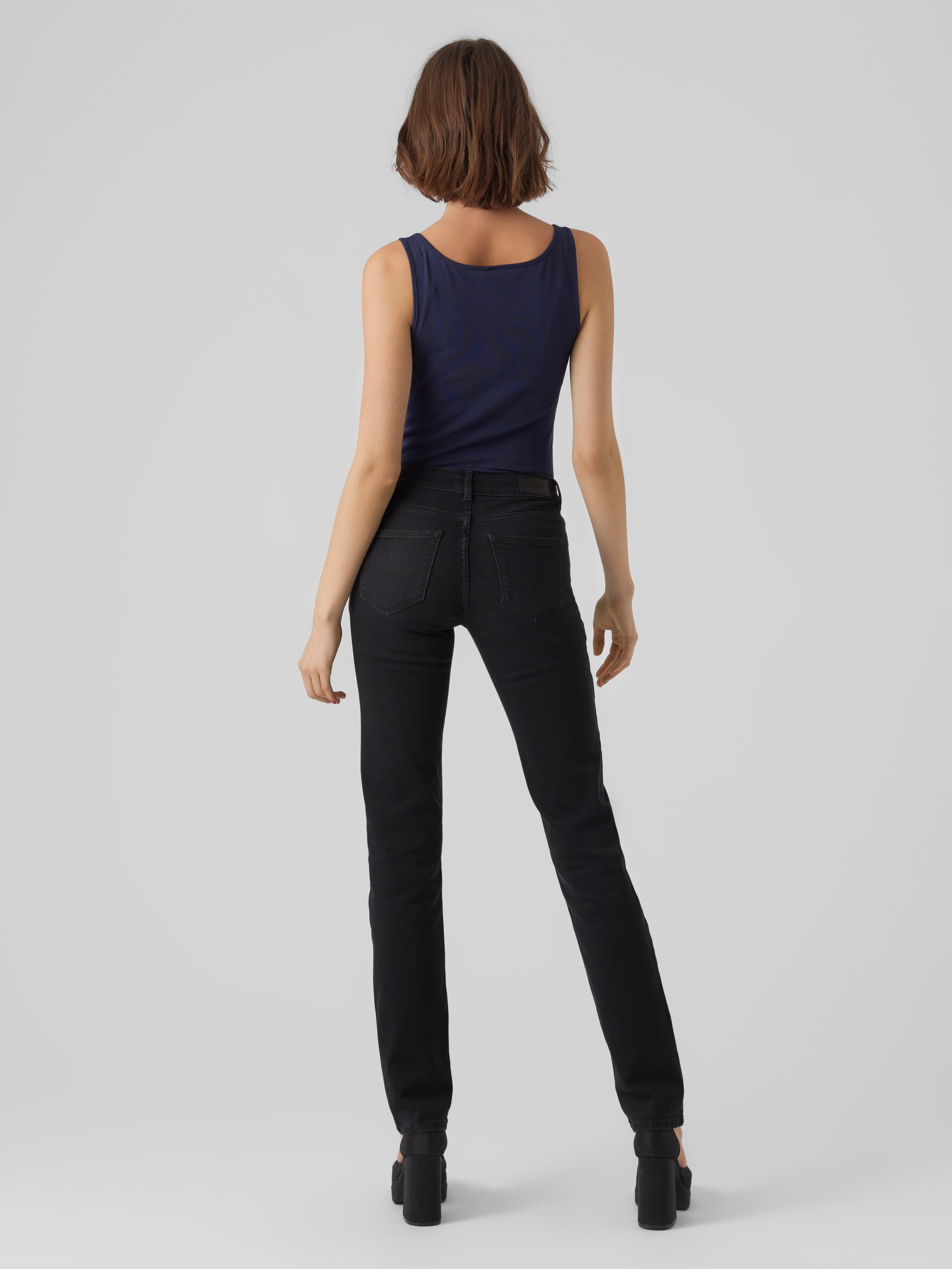 VMDAF Mid Rise Gerade geschnitten Jeans