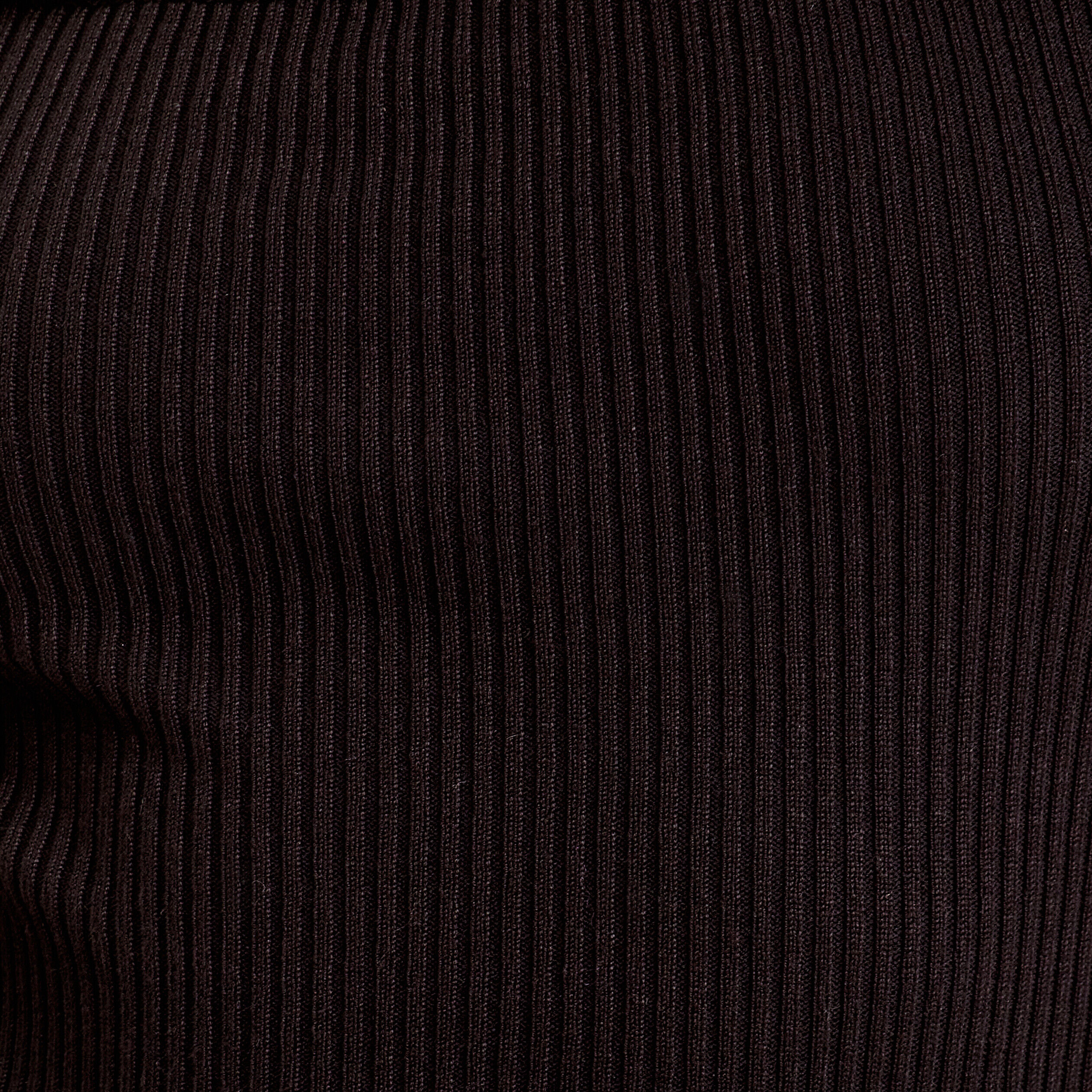 Pull col bardot côtelé noir femme | Cache Cache