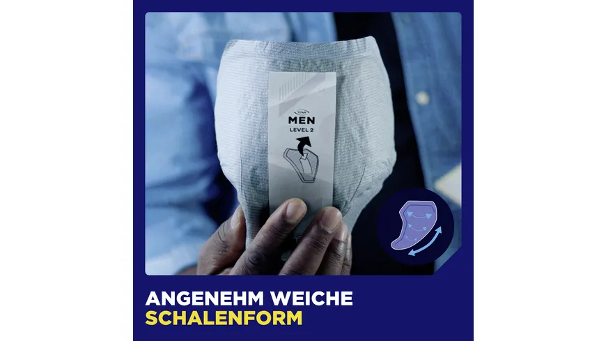 TENA MEN Active Fit Level 1 Inkontinenzeinlagen