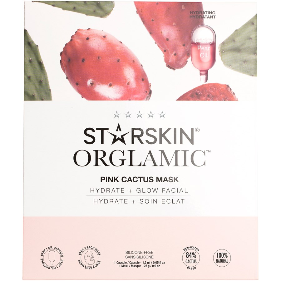 Face Mask Pink Cactus