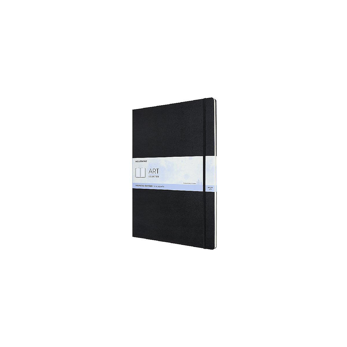 Moleskine Kreativ Notizbücher, Aquarell-Notizbuch, A3, 200G-Aquarellpapier, Hard Cover, Schwarz