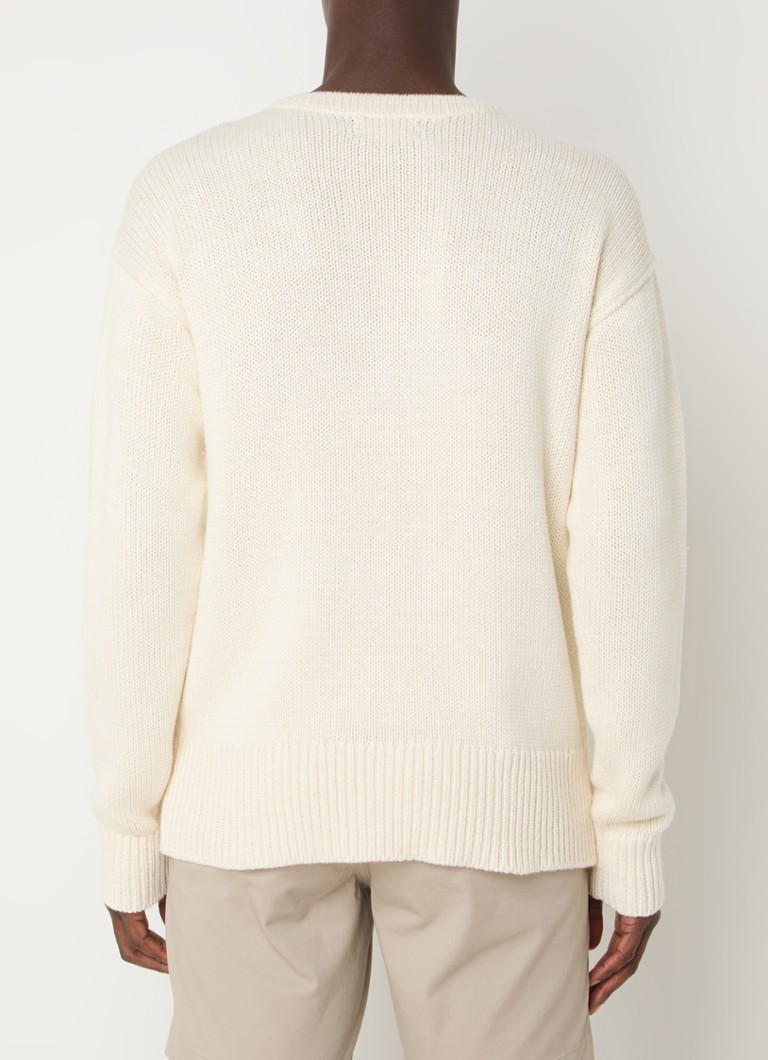 Pull Ralph Lauren en grosse maille de lin mélangé