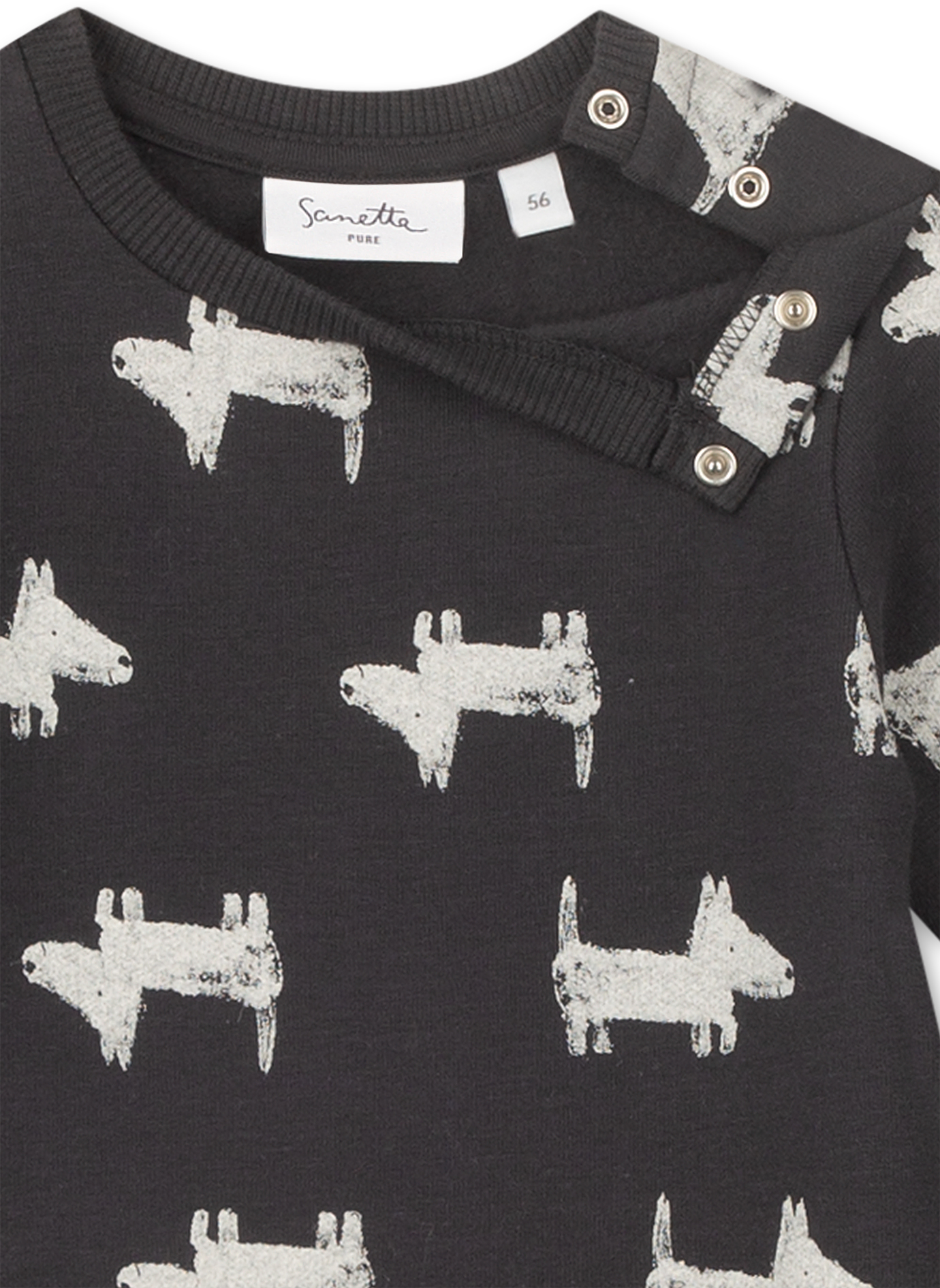 Jungen-Overall Dunkelgrau