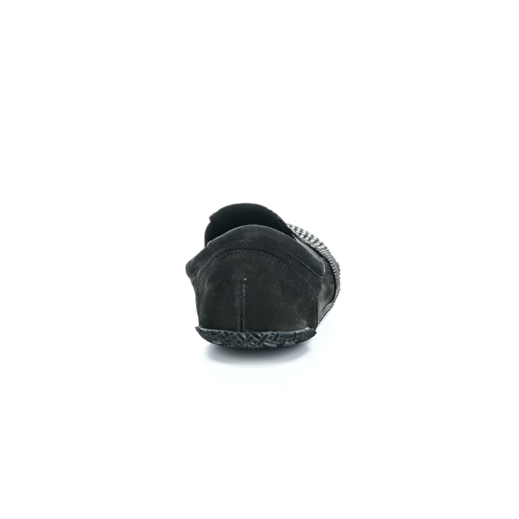 Peerko Trim Nyx schwarze Slip-On Barfußschuhe