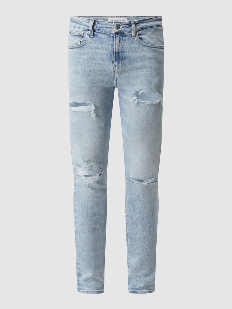 Skinny Fit Jeans mit Stretch-Anteil  in hellblau