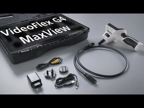 Laserliner 082.246A VideoFlex G4 Max Sistema de inspeção por vídeo profissional