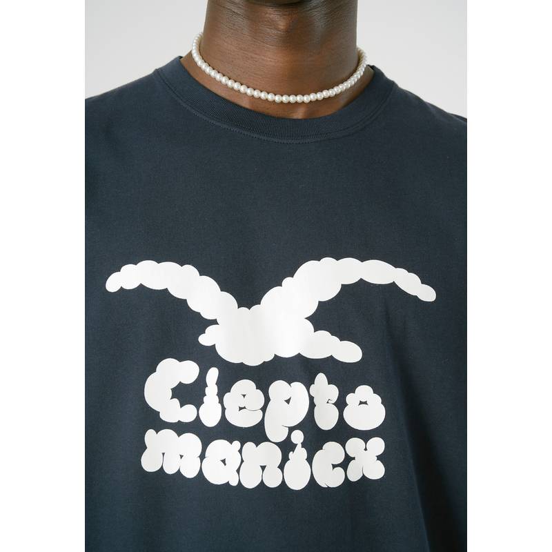 Cleptomanicx Clouds Printshirt Herren