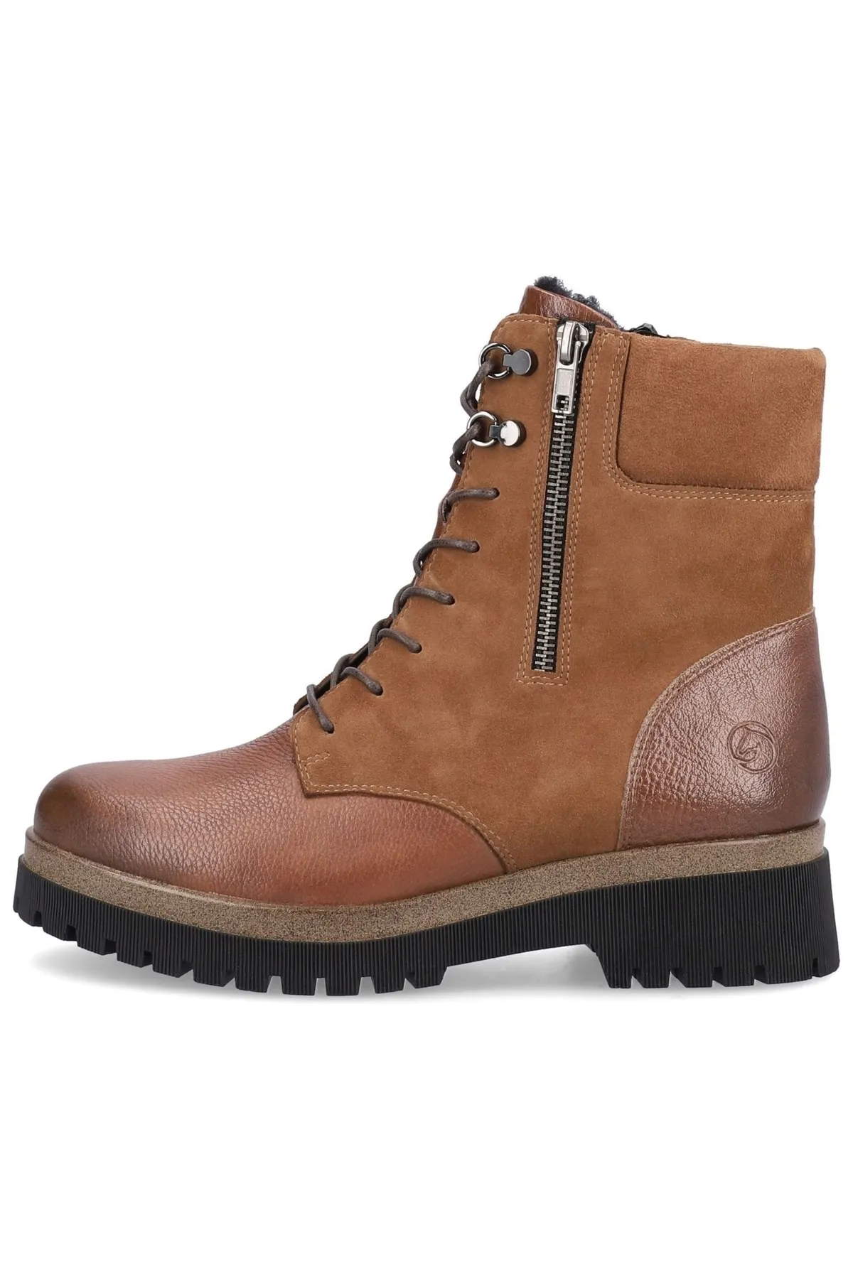 Remonte  Stiefelette - Braun - Blockabsatz