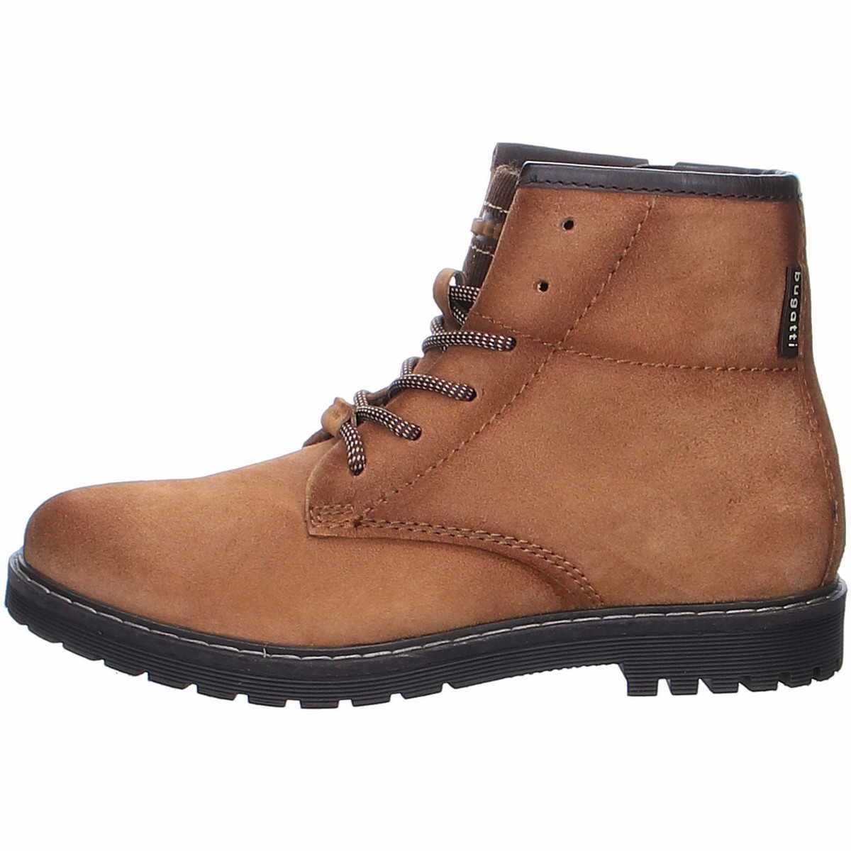 BUGATTI Schnür-Stiefeletten beige