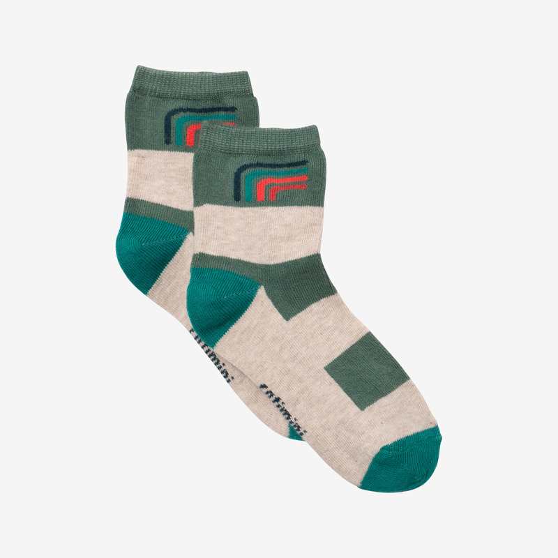 Chaussettes garçon rayures vertes Catimini