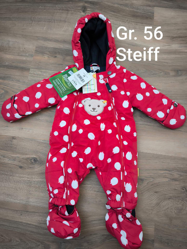 Steiff Schneeanzug in Rot günstig kaufen 56