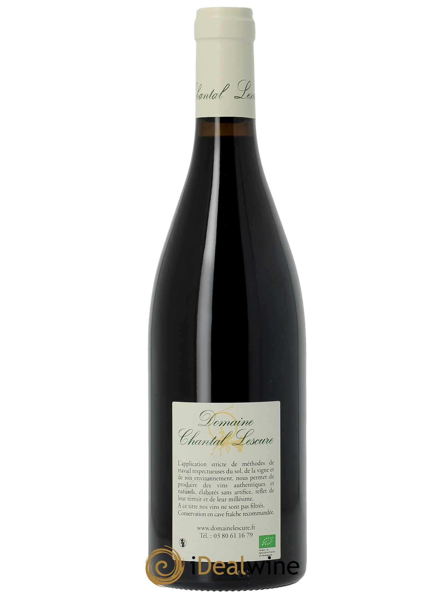 Nuits Saint-Georges 1er Cru Les Vallerots Chantal Lescure  2019 - Lot de 1 Bouteille