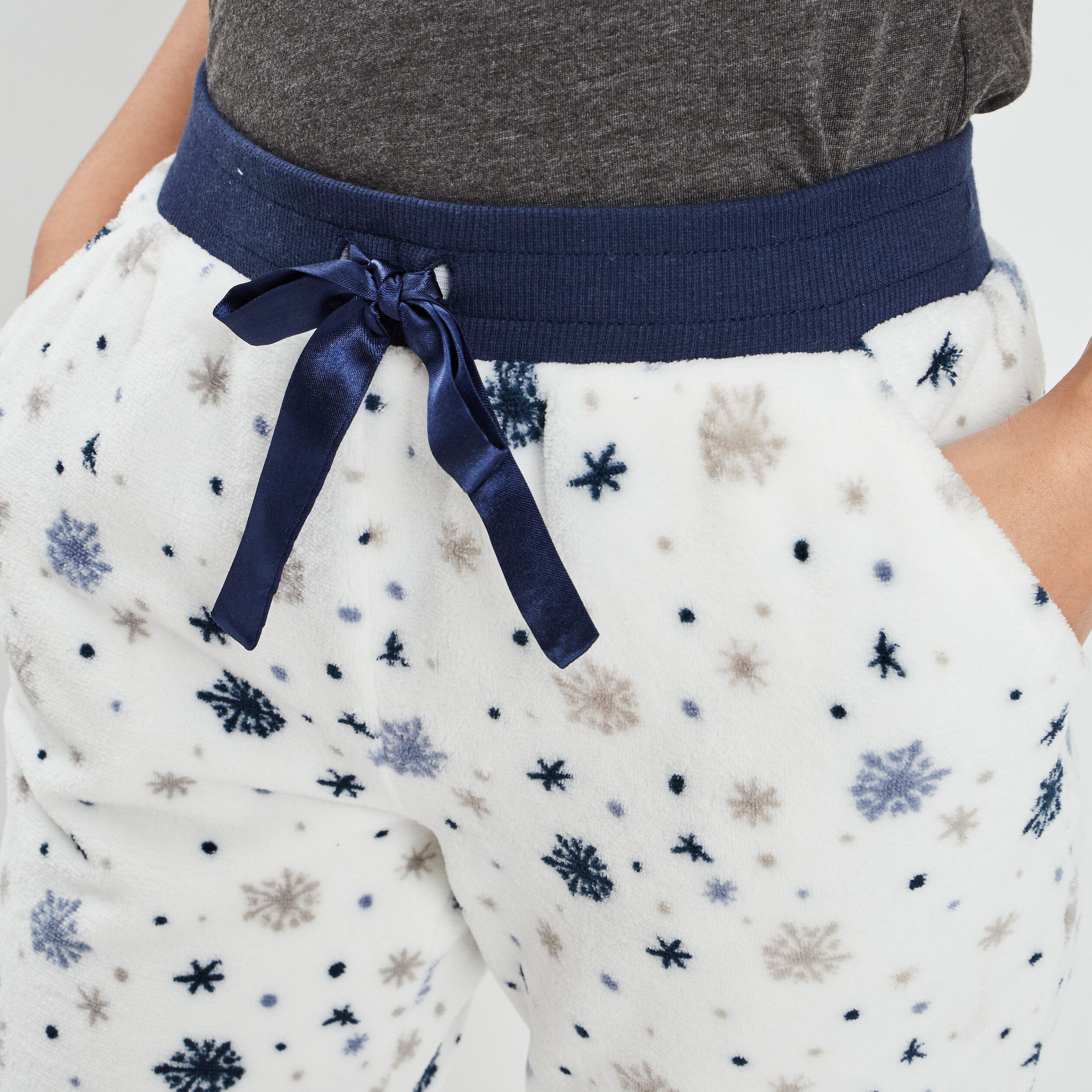Pantalon de pyjama ecru femme | La Halle