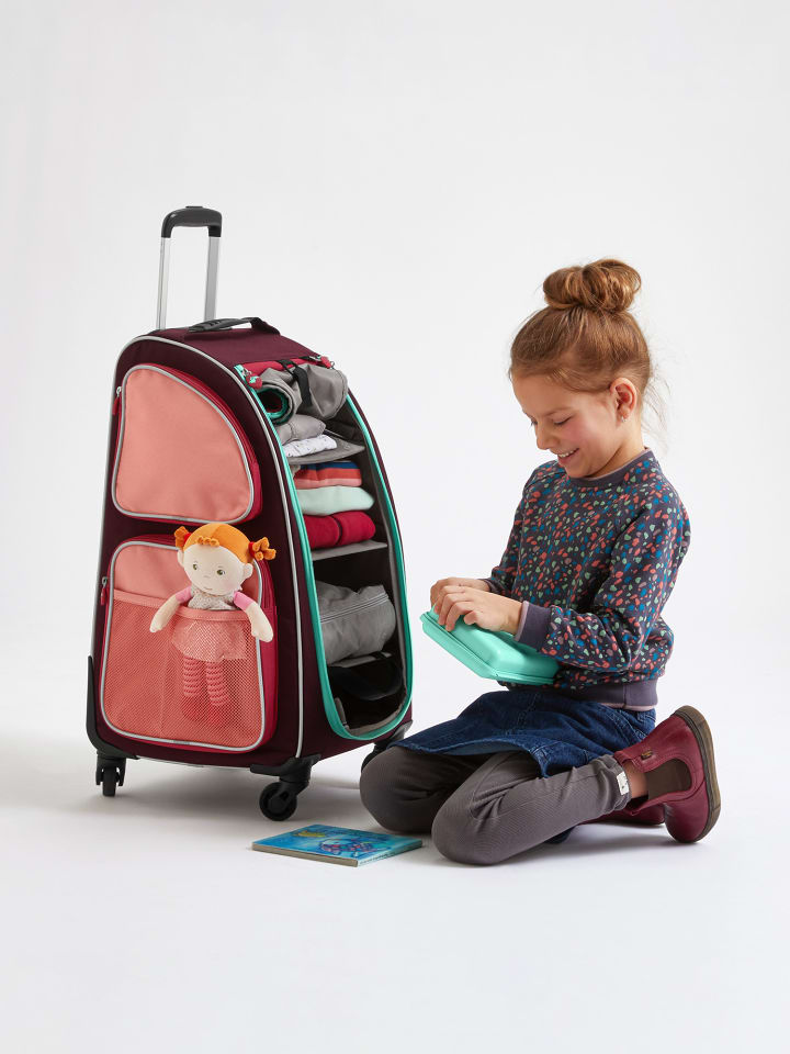 Haba Kinderkoffer Schranktrolley in beere günstig kaufen onesize