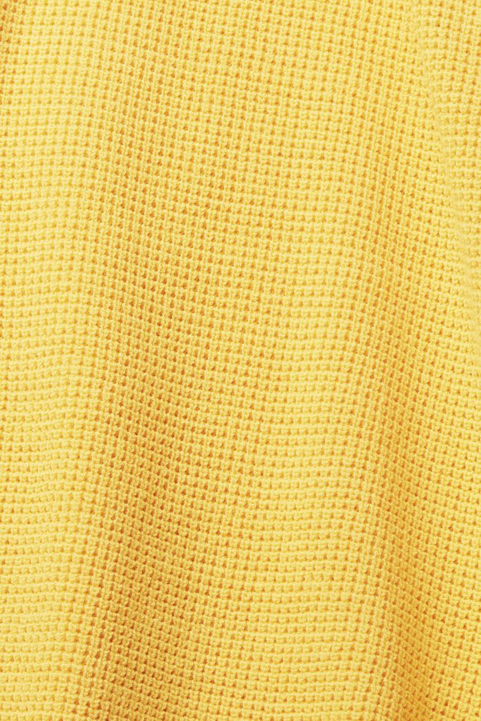 Locker gestrickter Pullover mit V-Ausschnitt