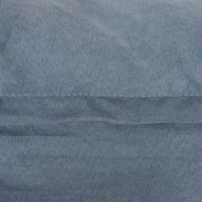 Hundebett Memory oval, grau-blau