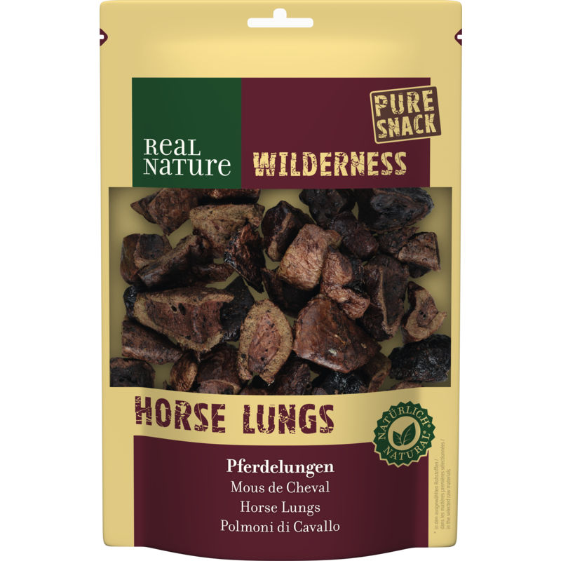 REAL NATURE Snacks REAL NATURE WILDERNESS Pferdelungen 150g
