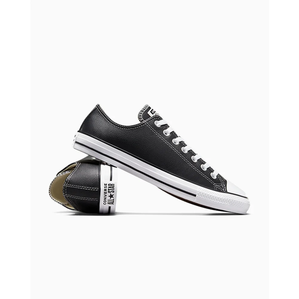Converse Chuck Taylor All Star Leather Ox 132174C / schwarz