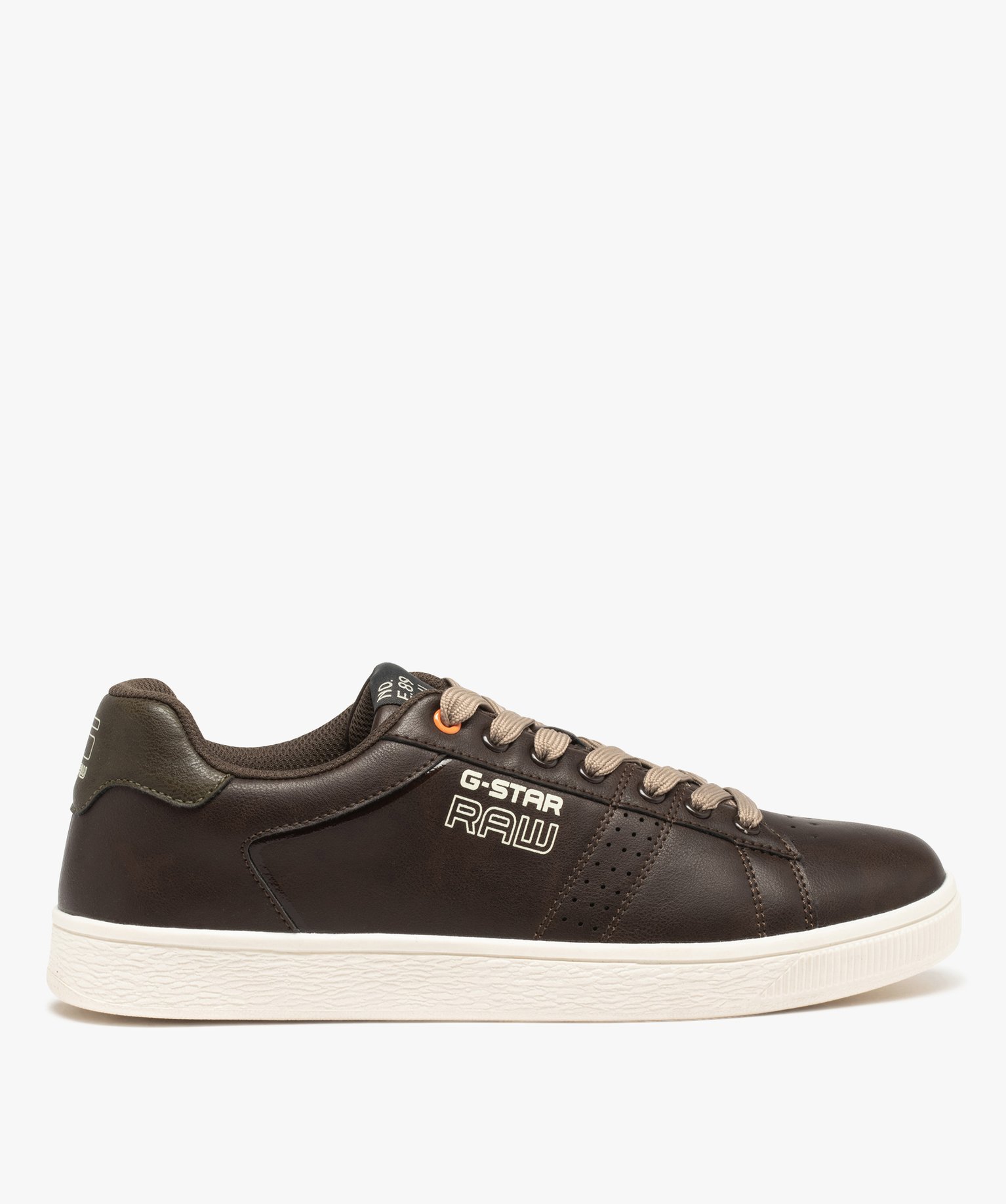 Tennis à lacets homme G-Star - Raw marron | GEMO