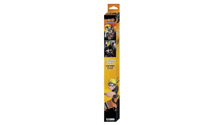 NARUTO SHIPPUDEN  Ninjas Set 2 Poster (52x38)