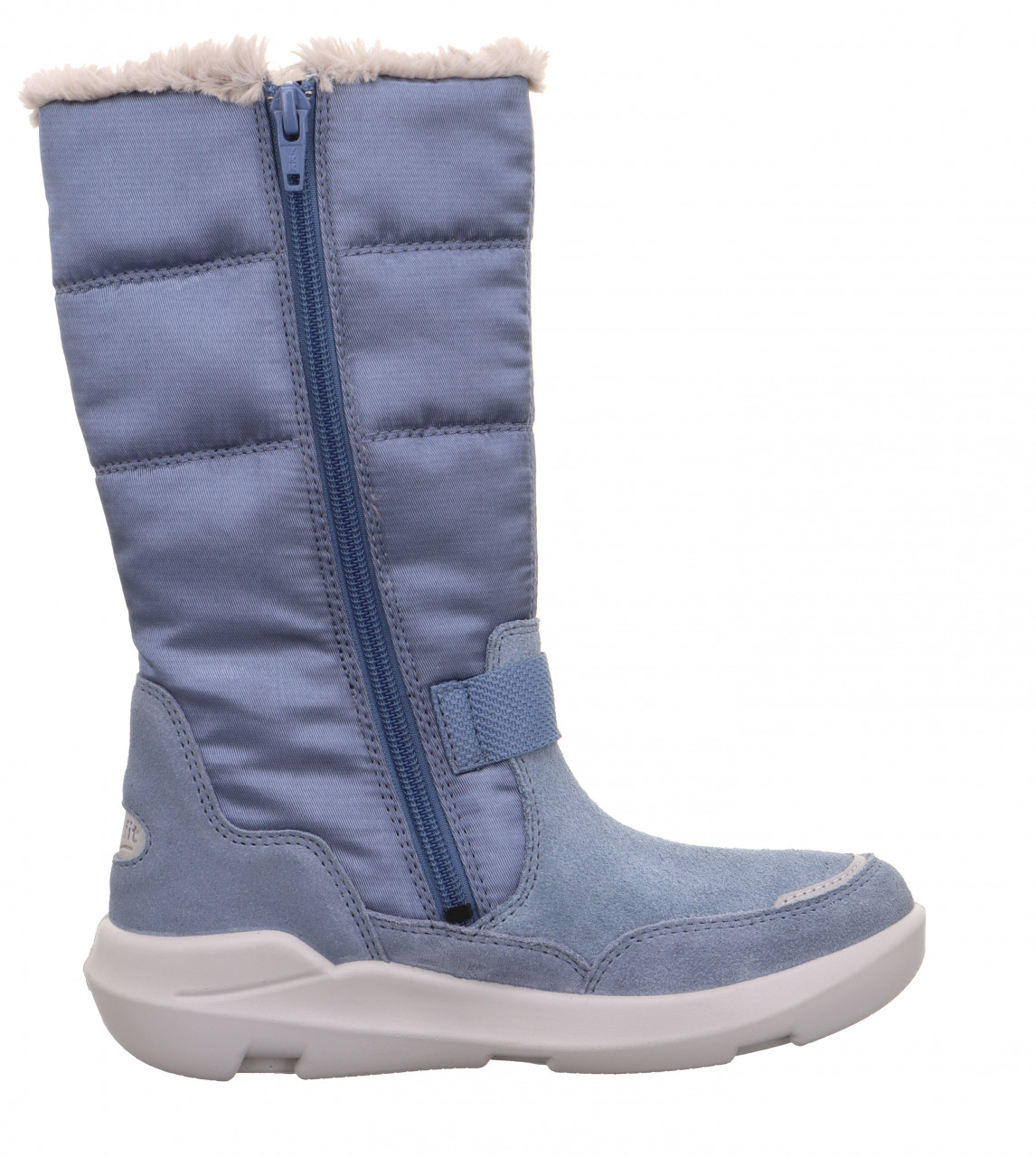 TWILIGHT - Blau Stiefel mit Reißverschluss