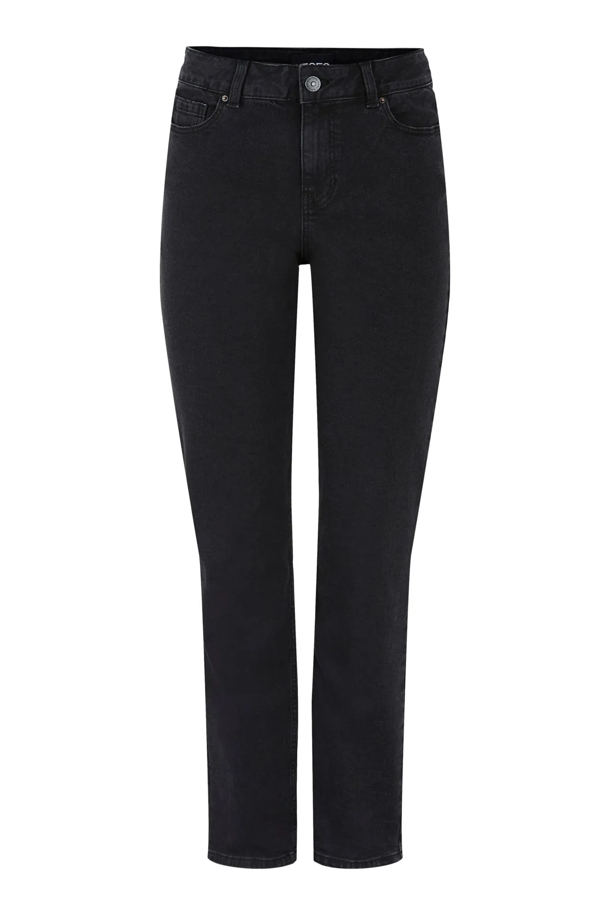 PIECES  Jeans - Schwarz - Straight