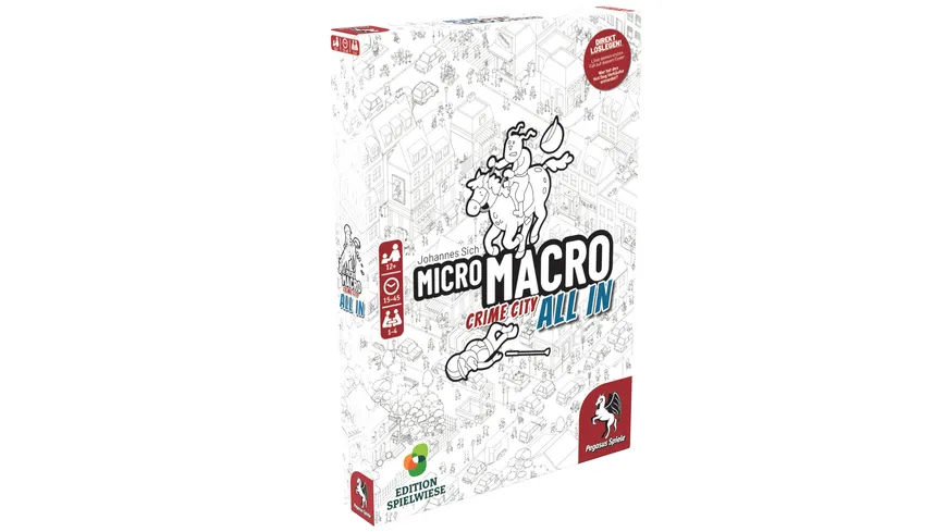 Pegasus - MicroMacro: Crime City 3 – All In (Edition Spielwiese)