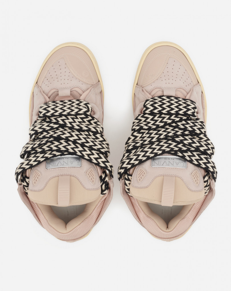 SNEAKERS CURB EN CUIR