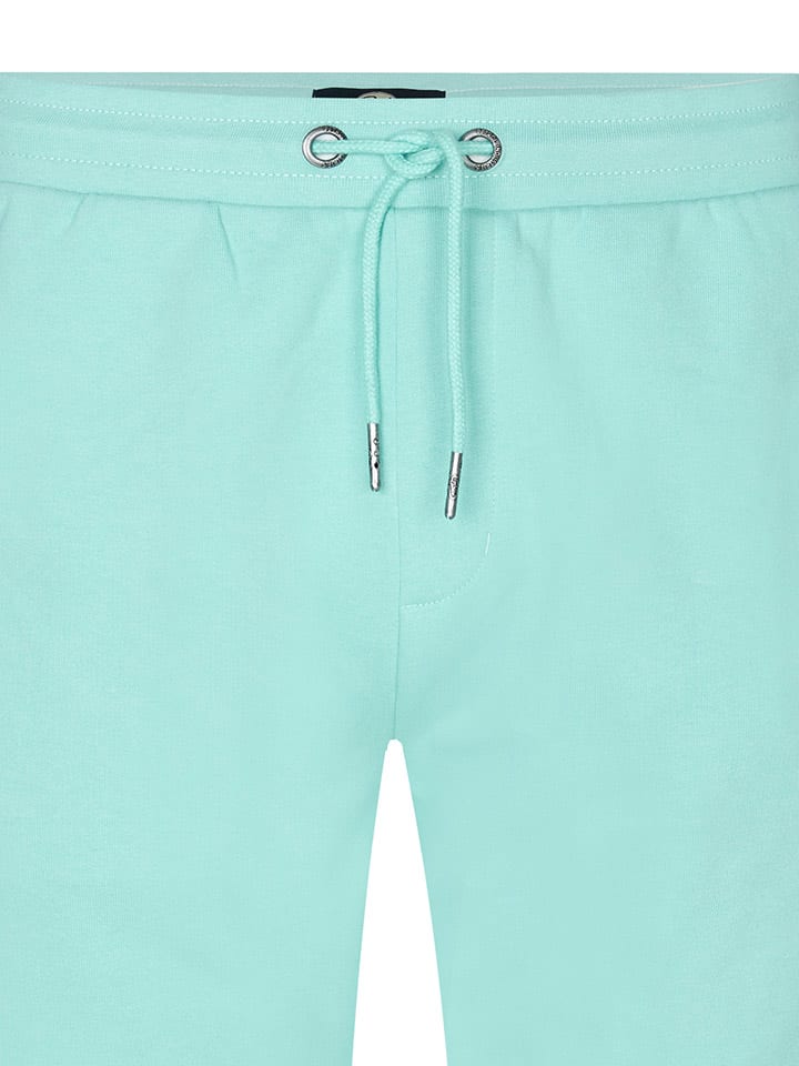 Petrol Sweatshorts in Türkis günstig kaufen