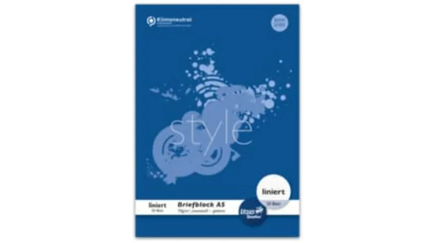 Briefblock A5 liniert 50Blatt