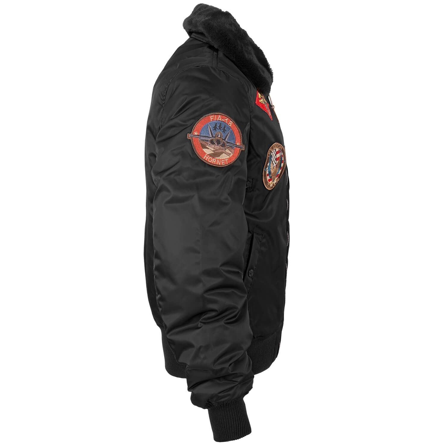 Fliegerjacke B-15 mit Patches