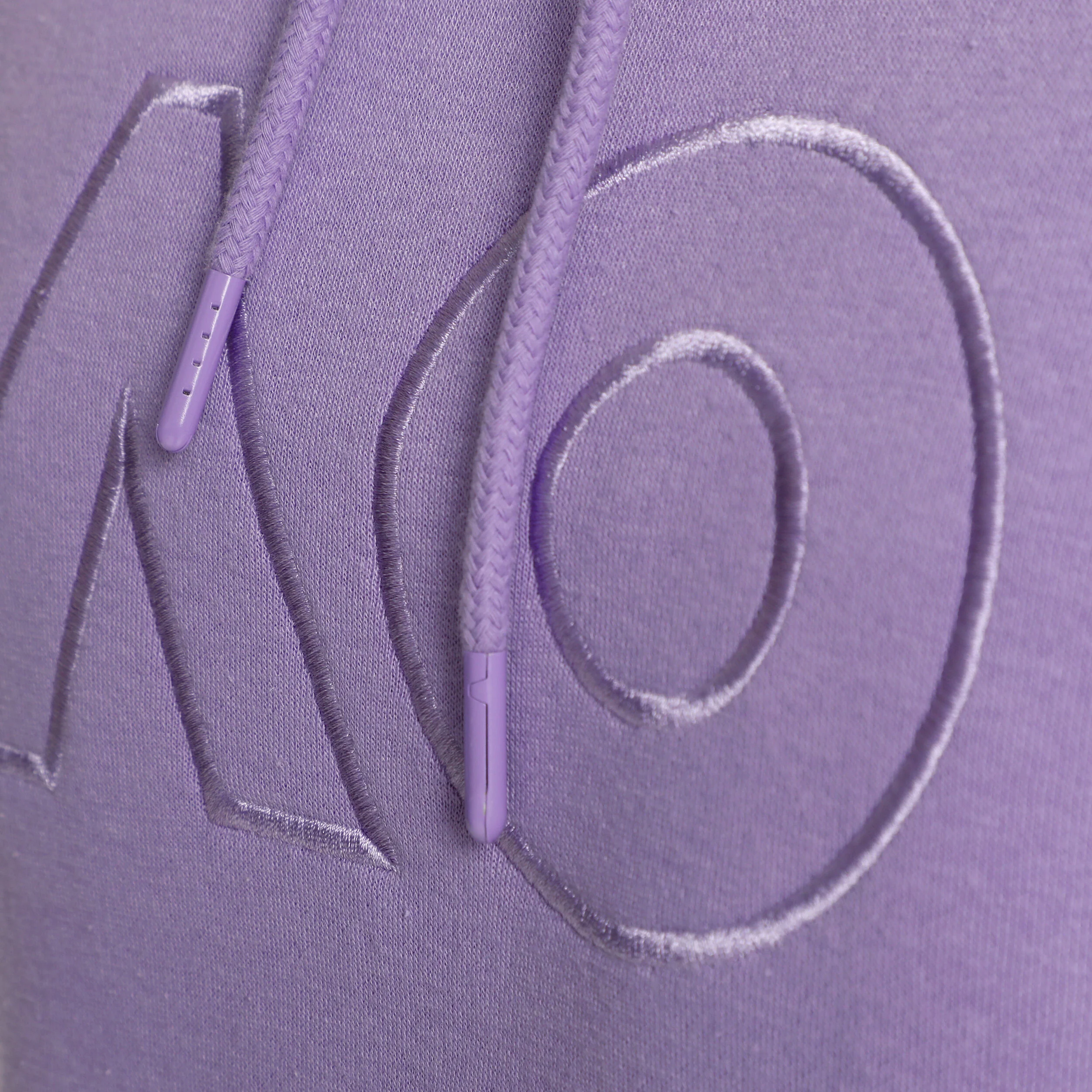 AO Embroidered Logo Hoody Damen - Lila