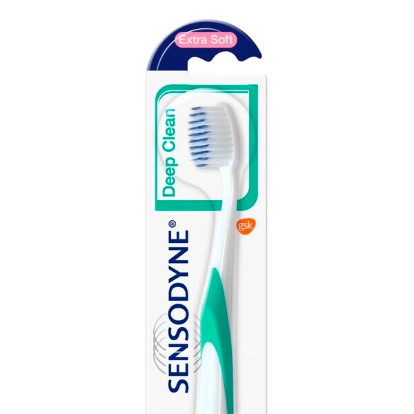 Sensodyne Deep Clean Extra Soft Toothbrush for Sensitive Teeth