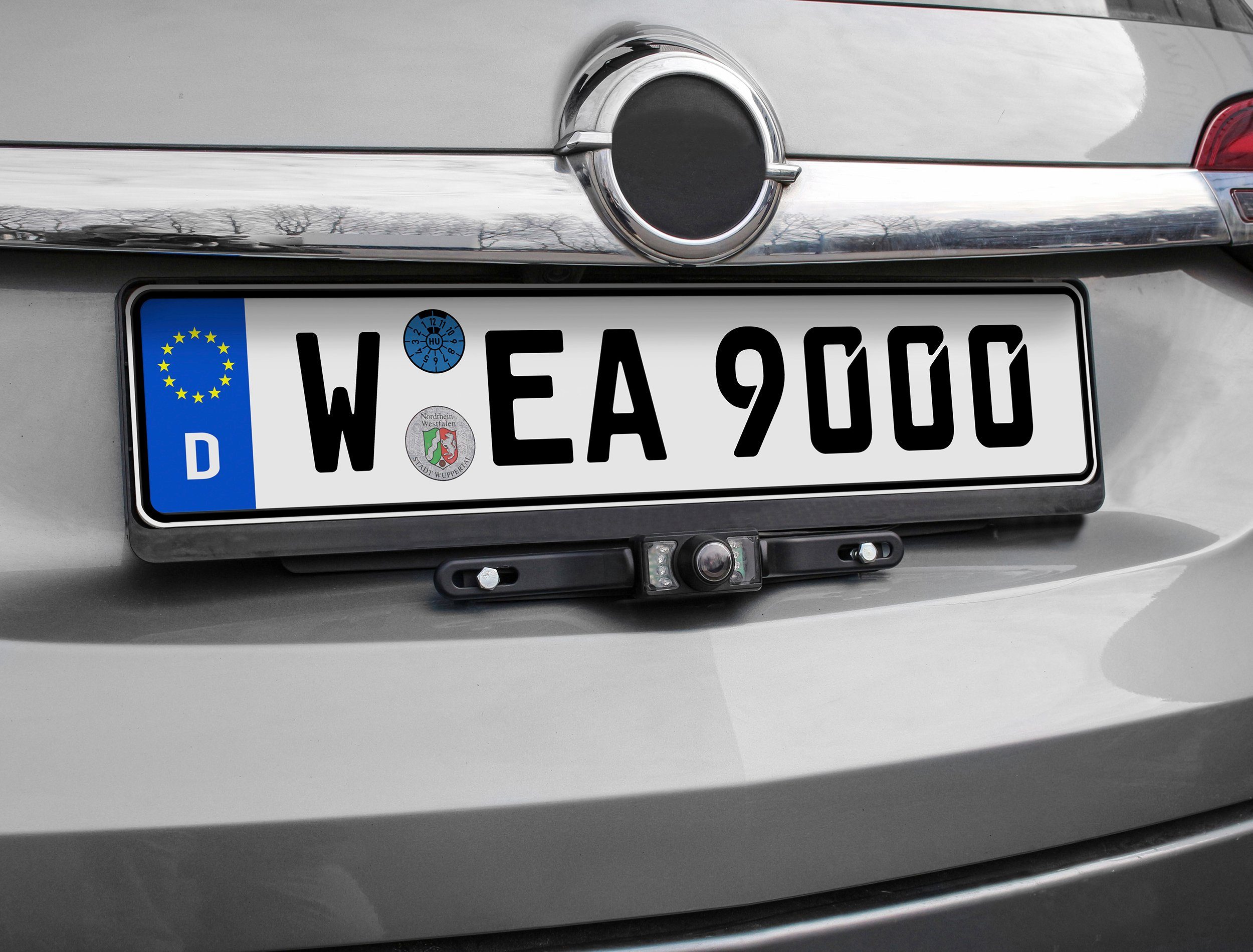 EUFAB EUFAB Rückfahrkamera (Rückfahr-Kamerasystem kabellos, 4,3 Display)
