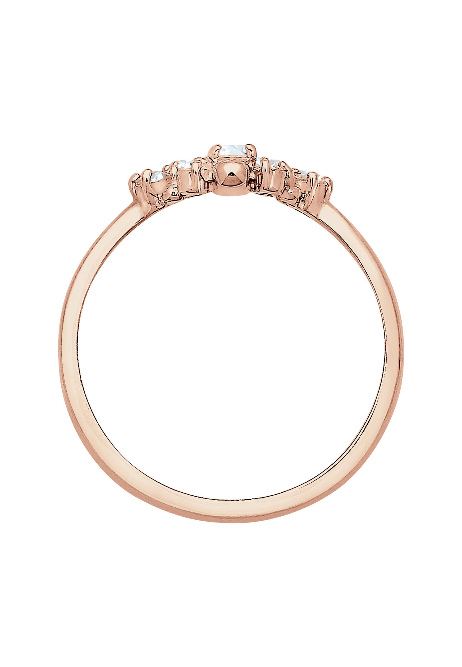 Elli Damen-Armband mit verspieltem Blumenmuster und Zirkonia-Kristallen aus 925er Sterlingsilber