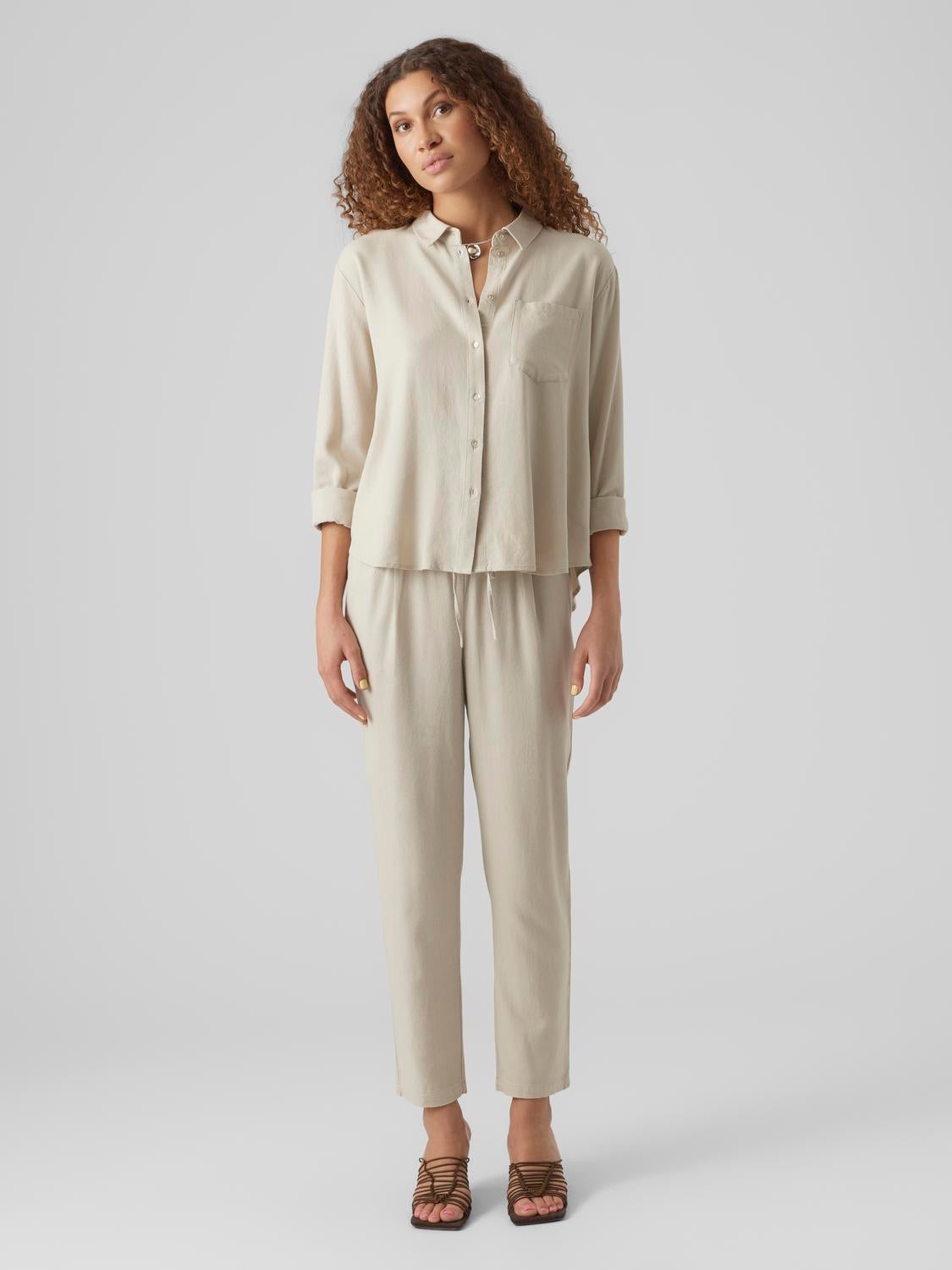VMJESMILO Mittlere Taille Hose