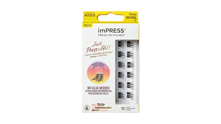 KISS Impress Press On ILS01C - schwarz