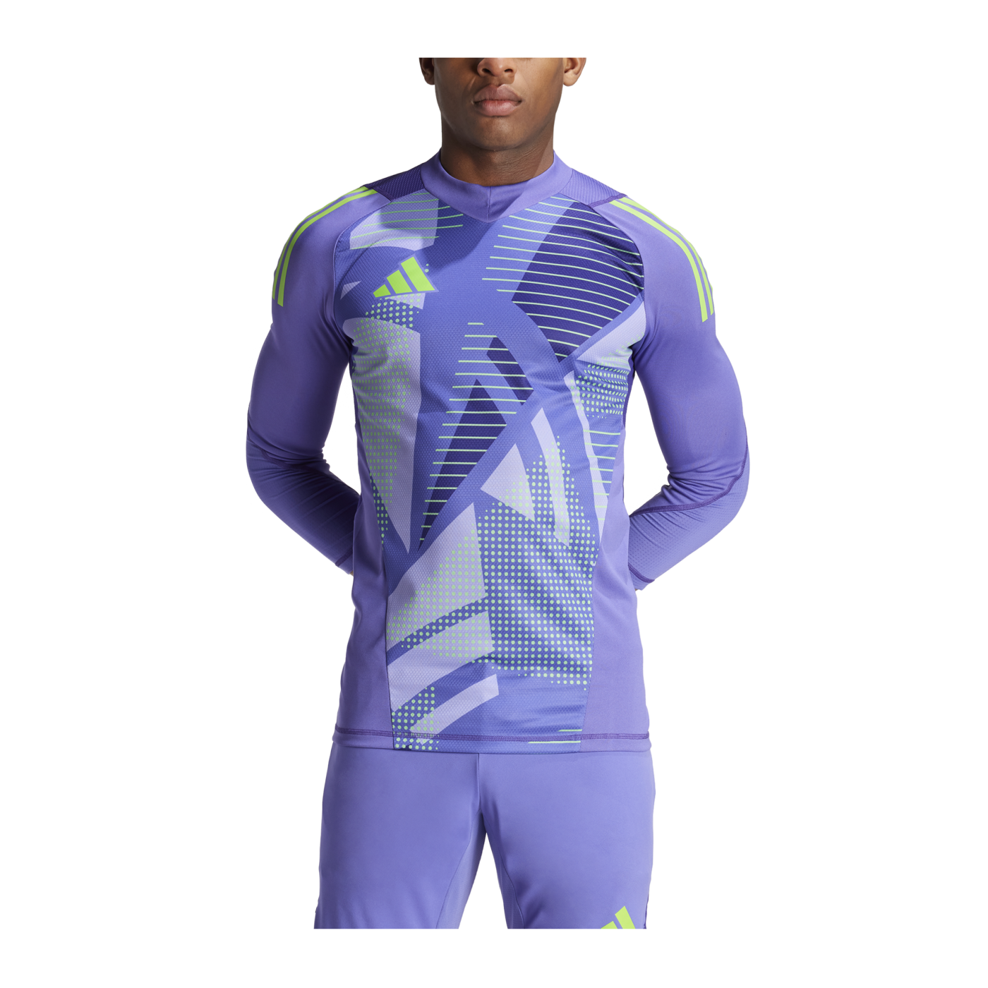adidas Tiro 24 Pro Torwarttrikot Langarm Lila