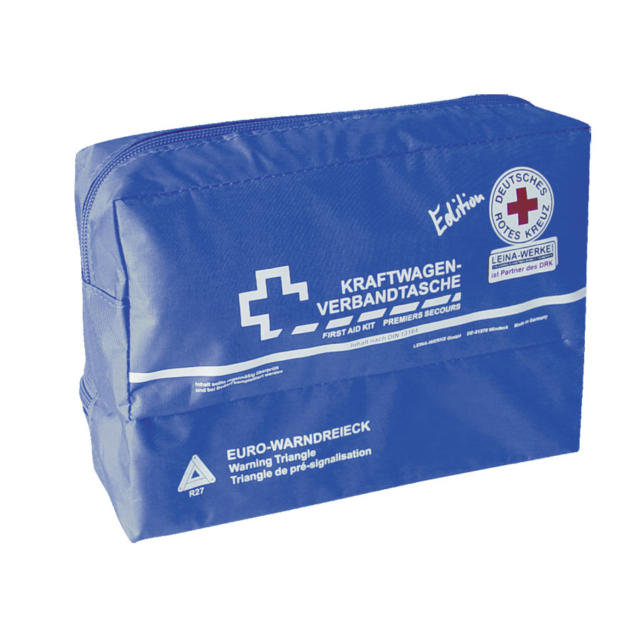 LEINA KFZ-Verbandtasche Combi Compact Line in Blau, 2-teilig - ATU