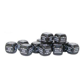 Order Dice Pack - Black (12)