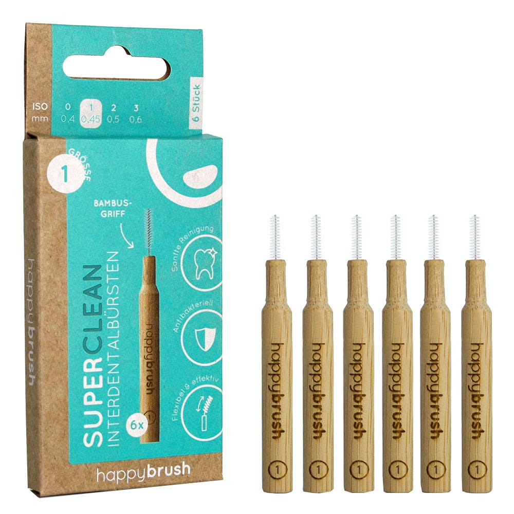 Happybrush SuperClean Interdentalbürsten