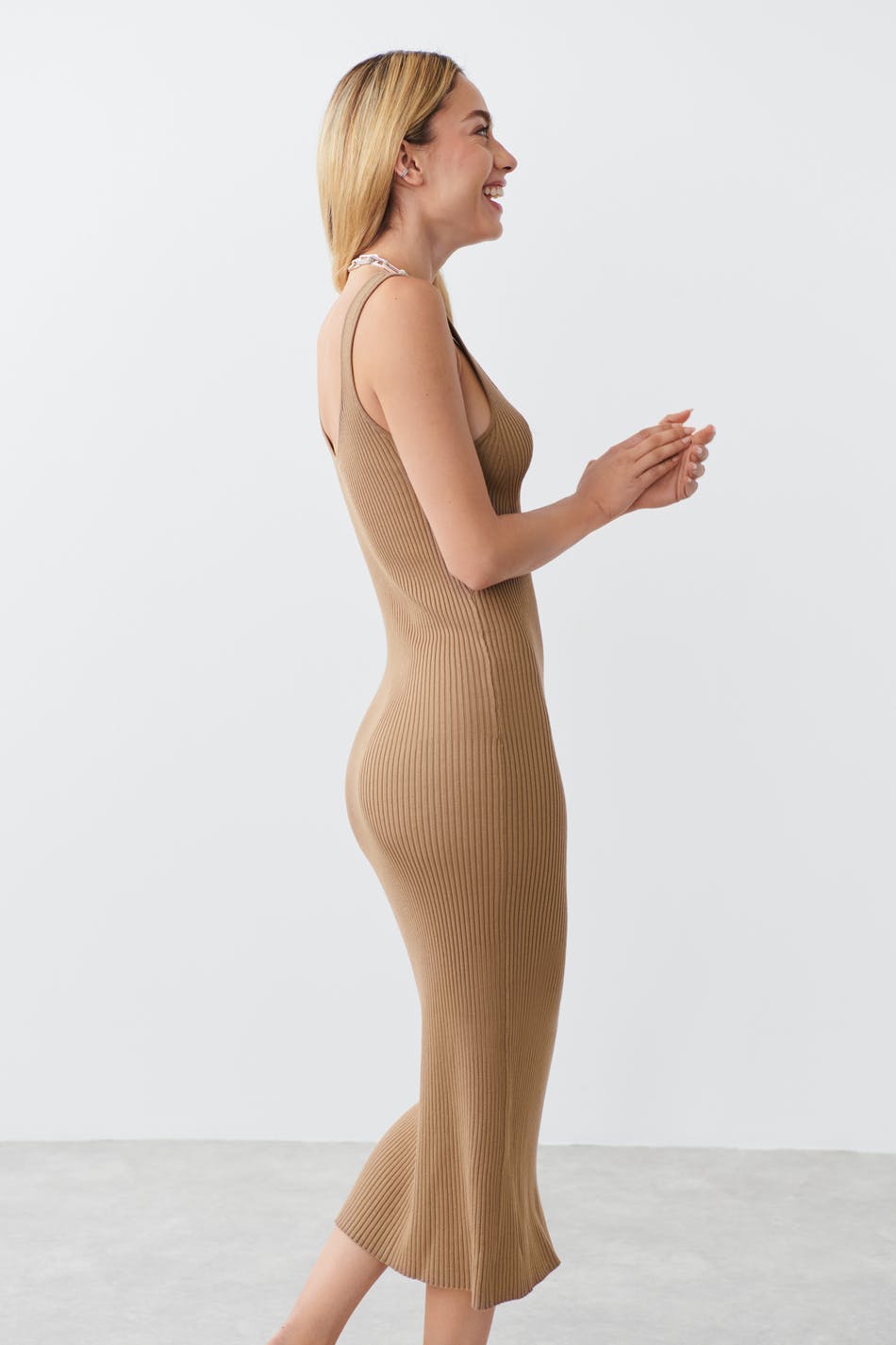Knitted dress