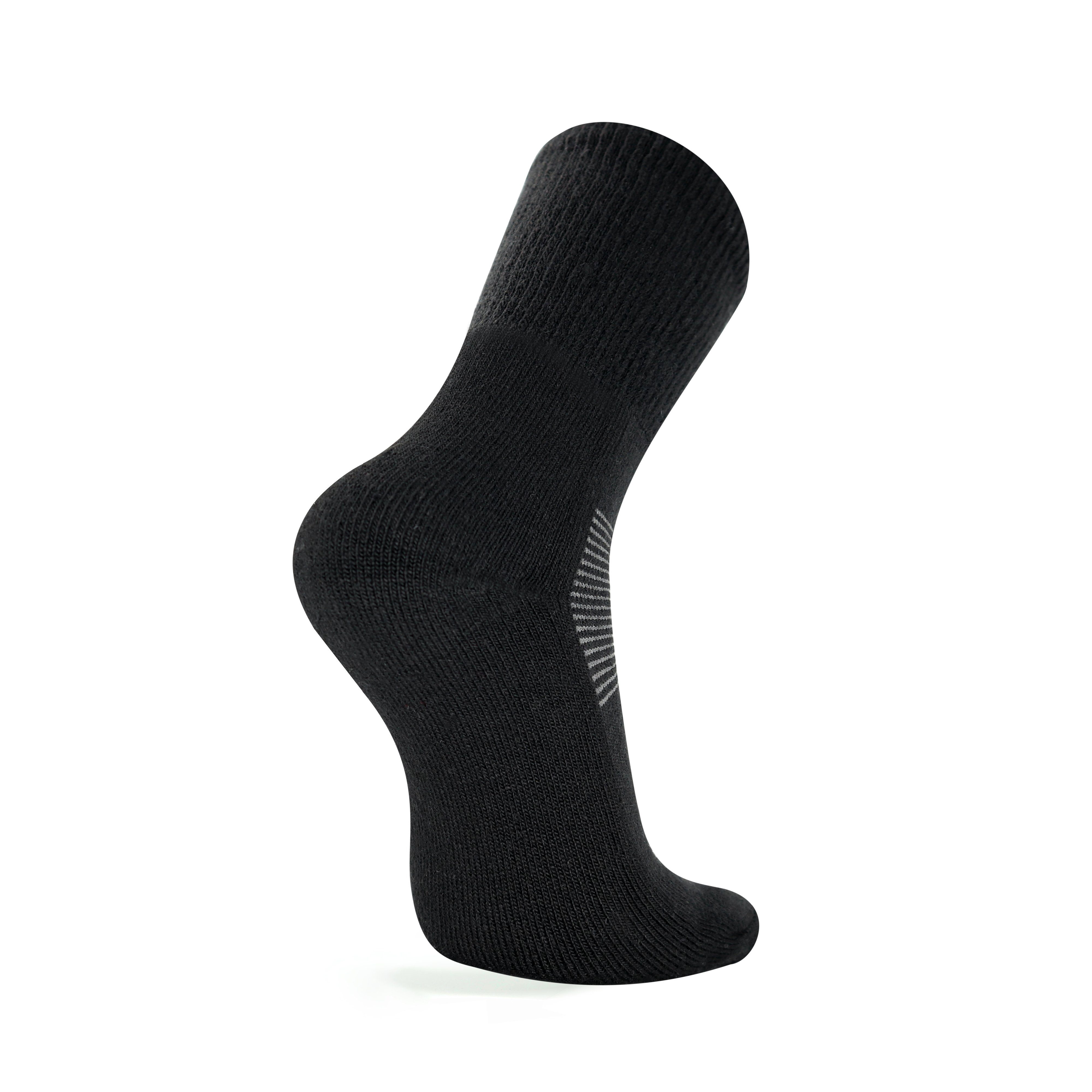 NORDSOX Wandersocken Merino Wolle für Damen und Herren (2-Paar) Klimaregulierend & gepolsterte Sohle und Ferse & weich & atmungsaktiv