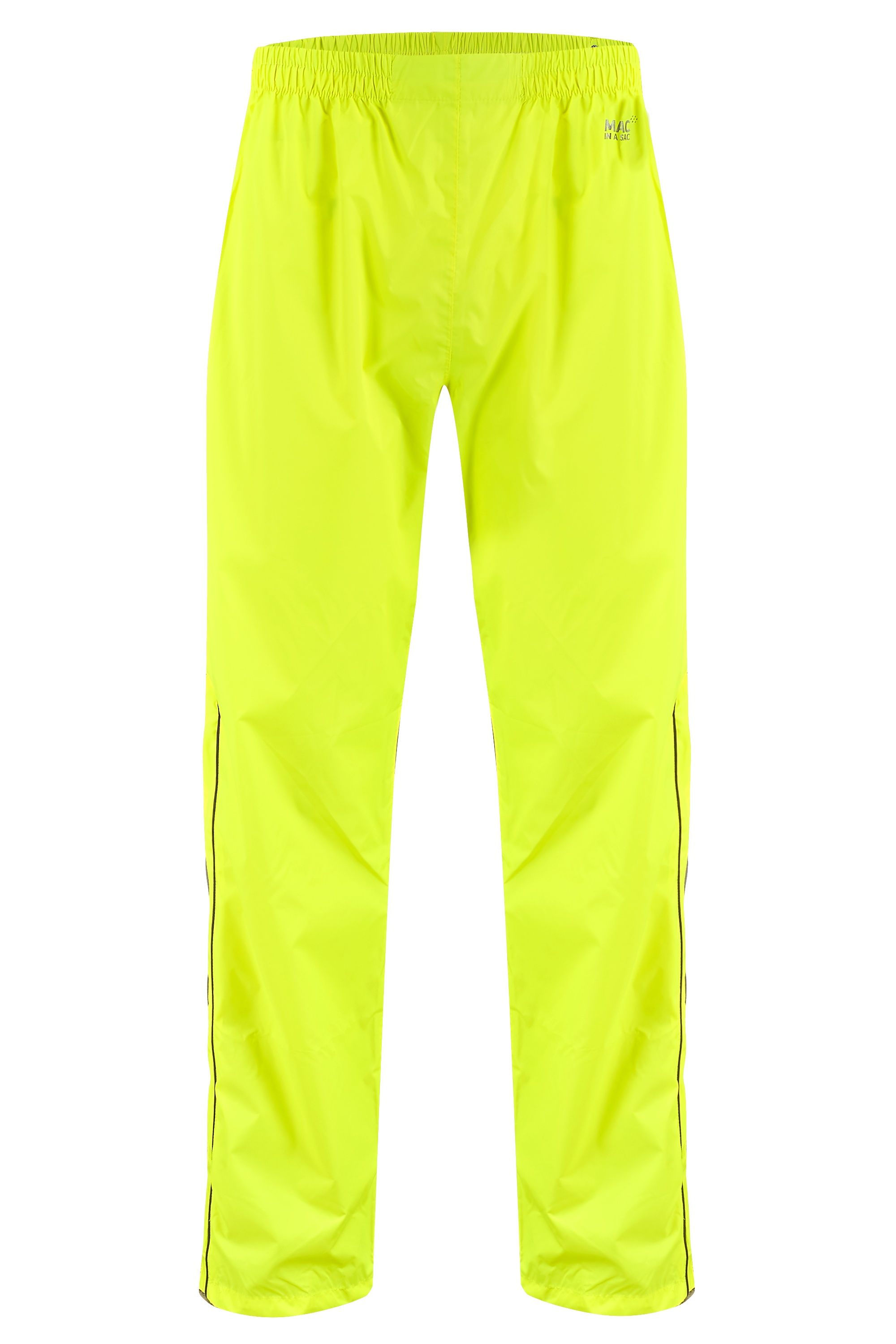 Mac in a Sac Neon Yellow Full zip Regenhose